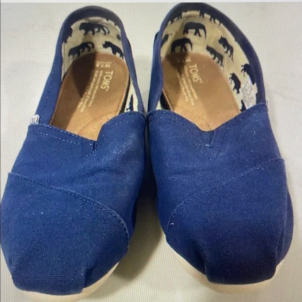 Blue Slip-On Shoes